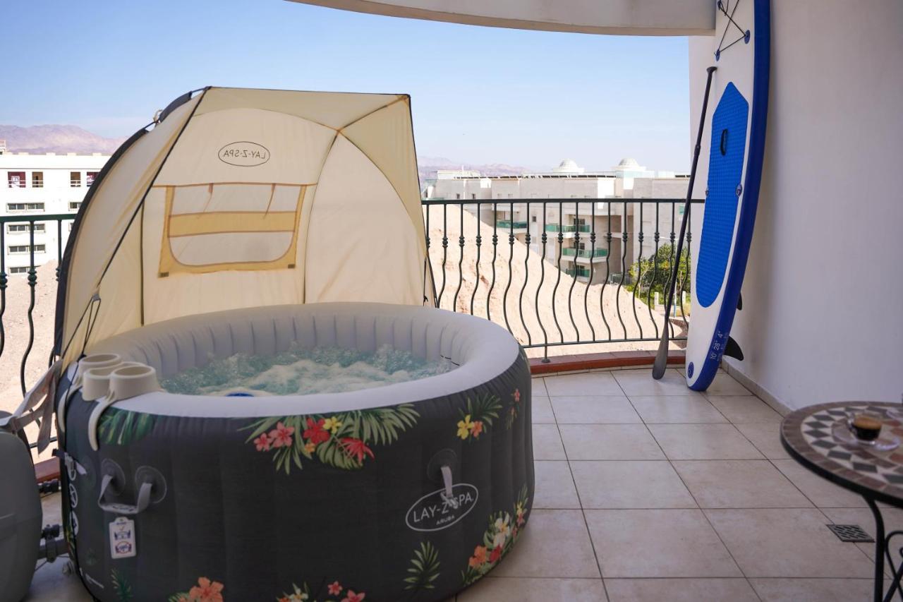 Two Bed Room Apartment 5 Min Walk To The Beach Ейлат Екстериор снимка